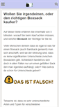 Mobile Screenshot of boxsack-kaufen.de